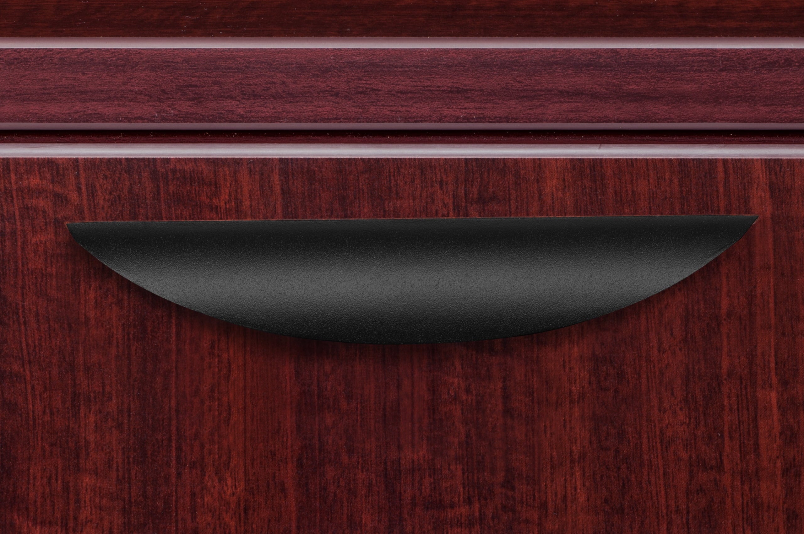 Regency Legacy Double Full Pedestal Reception Desk- Mahogany