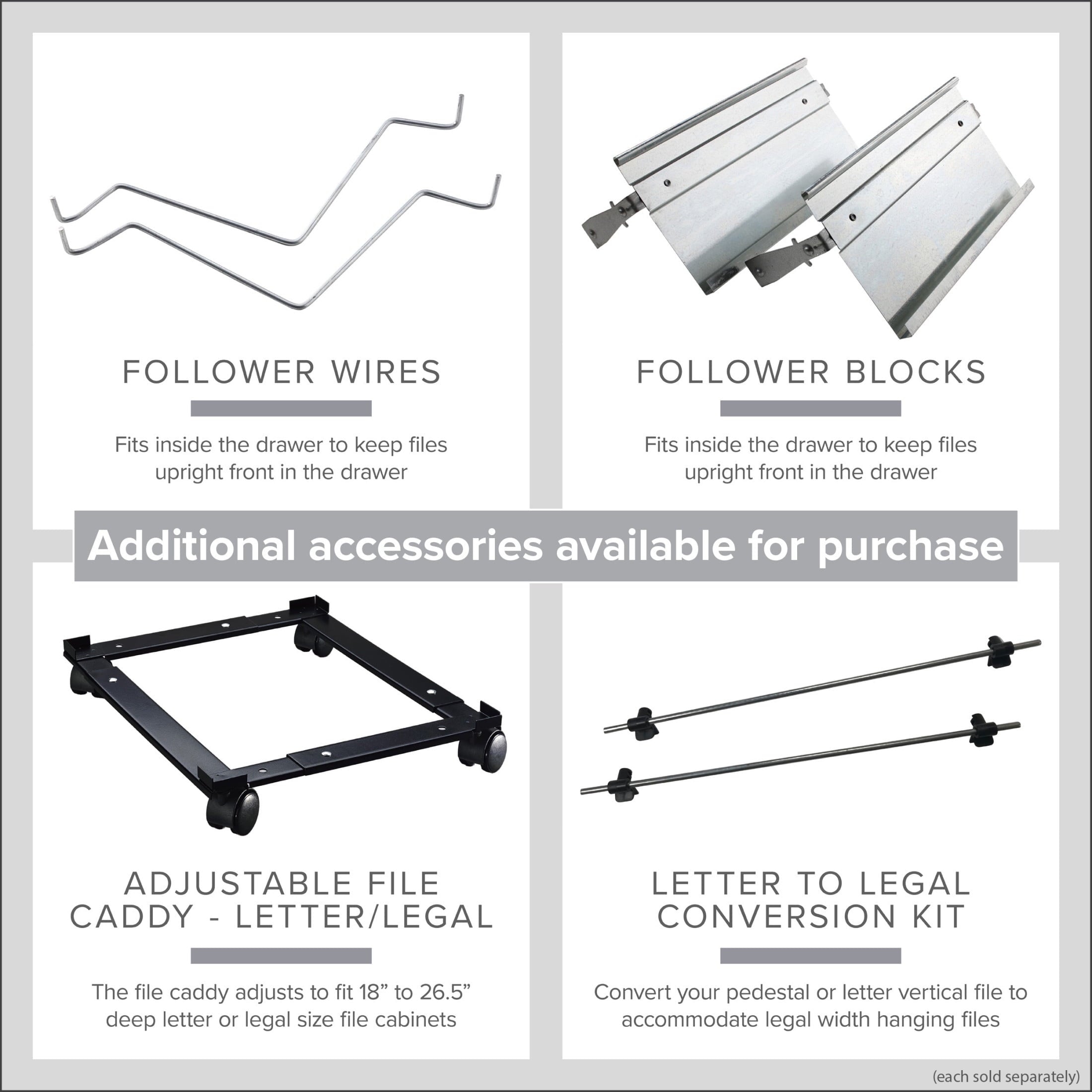 Hirsh 22" Deep 3 Drawer Letter Width Vertical File Cabinet, Commercial Grade, Gray