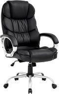 BestOffice Ergonomic Office Chair, Lumbar Support, Rolling Swivel for Men, Women(Black)