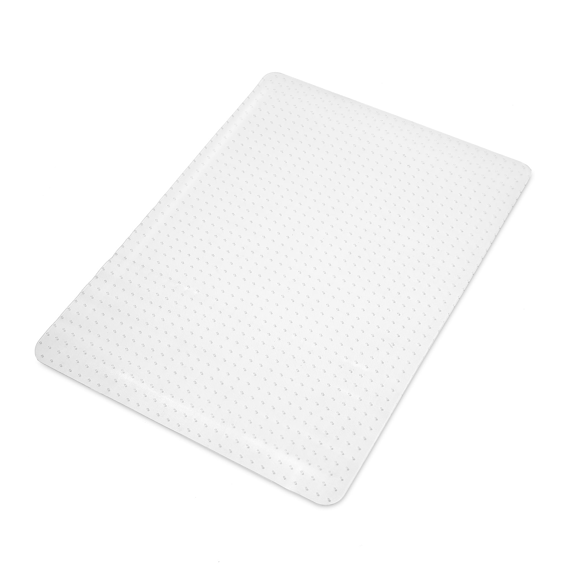 WorkOnIt 36" x 48" x2.2mm Thick Office Chair Desk Floor Mat for Low Pile Carpet, Clear