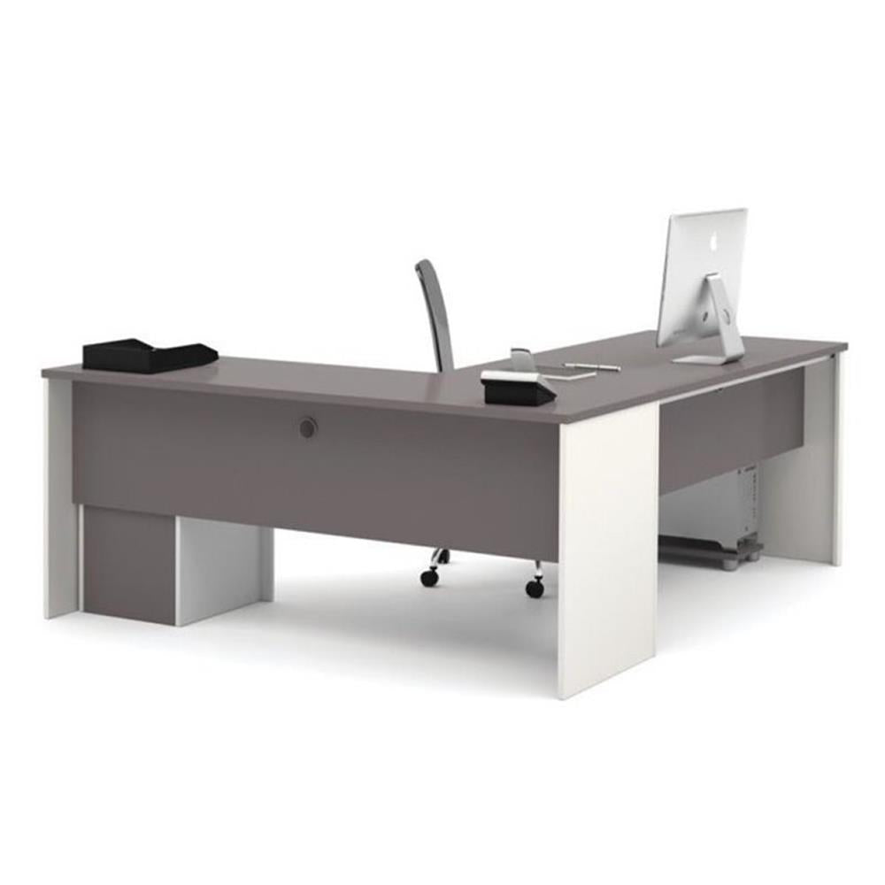 Bowery Hill L-Shaped Desk in Sandstone